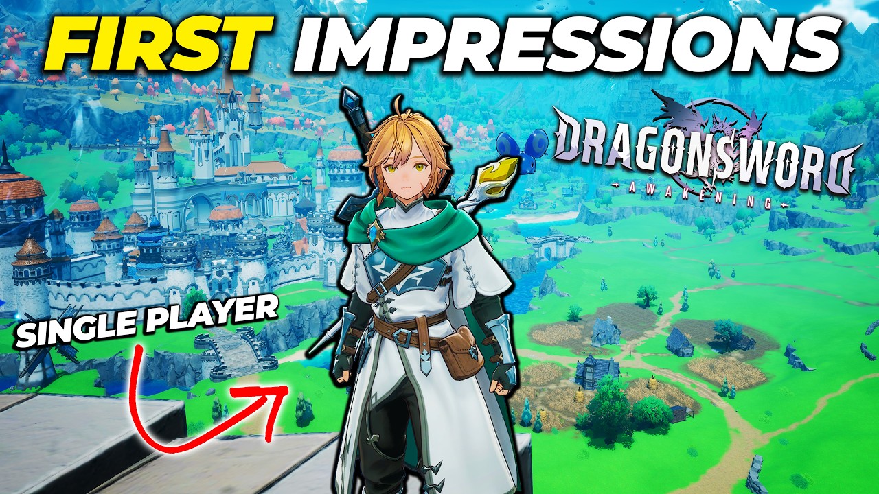 DragonSword: Awakening gameplay overview